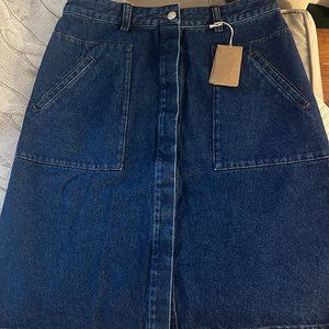 A.P.C. Midi Denim Skirt